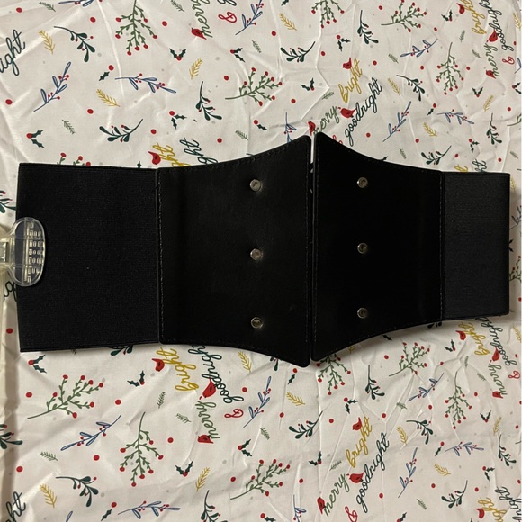 Women Vintage Corset Belt Wide Elastic Waist Heart Shape Accessory - Picture 8 of 8